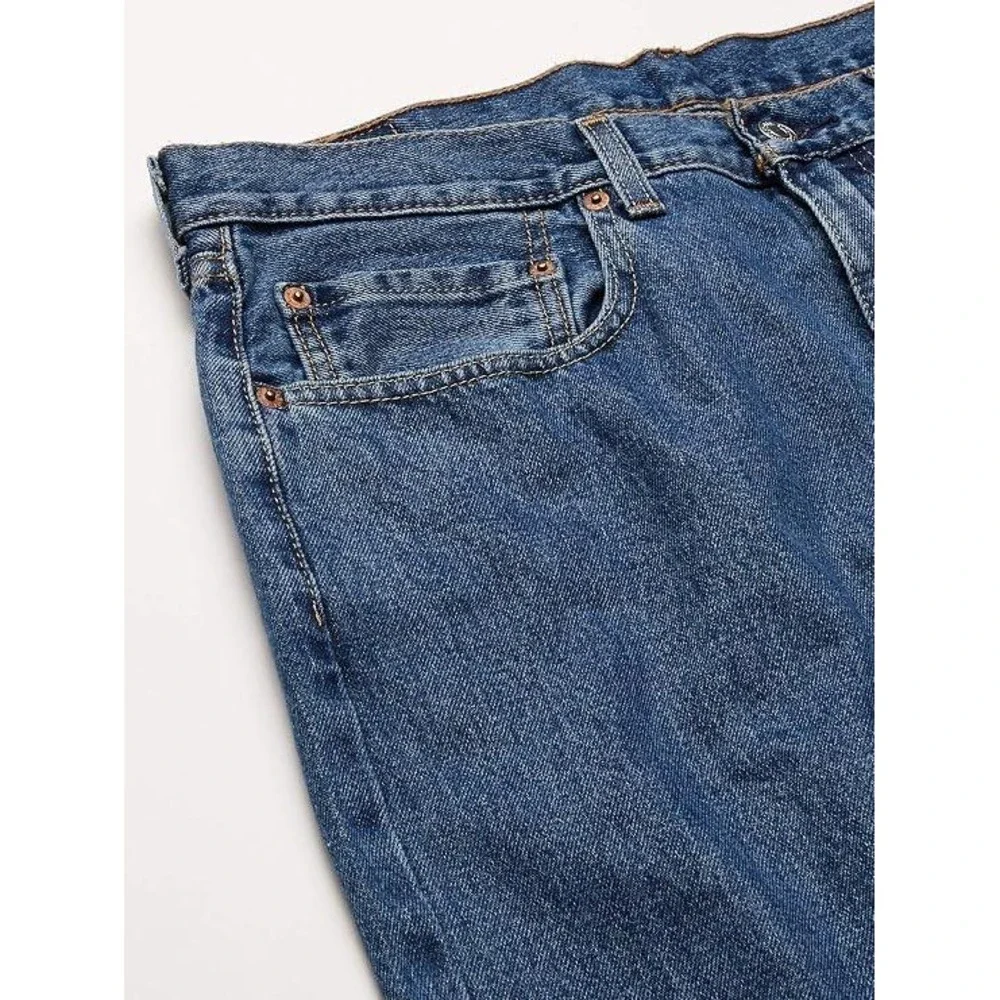 Levi's 550 Relaxed 38x36 Men's Jeans Medium Stonewash Straight Leg Blue